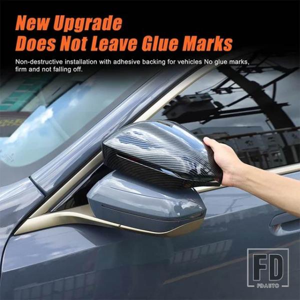 【並行輸入品】BMW 5 7 I5 I7シリーズ G60 G61 G68 G70 M5 G90 2023-2024 ABSカーボンスタイル外装ミラーカバー外装ア