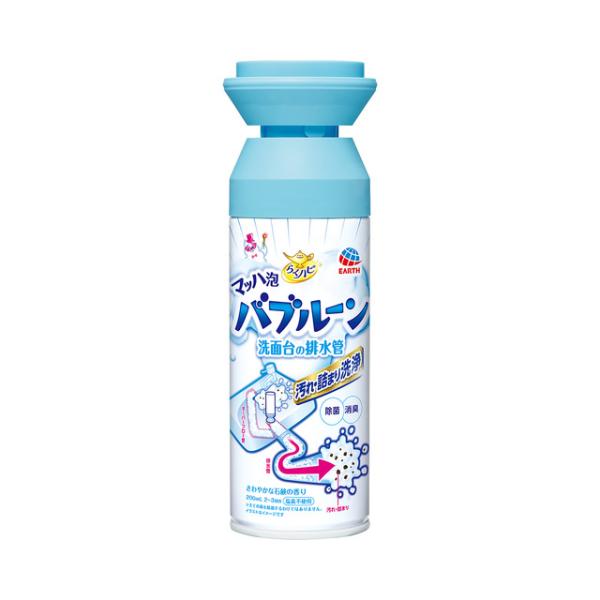 ◎らくハピ　マッハ泡バブルーン　洗面台の排水管　200ml入り ●翌日配達「あすつく」対象商品（休業日を除く）●