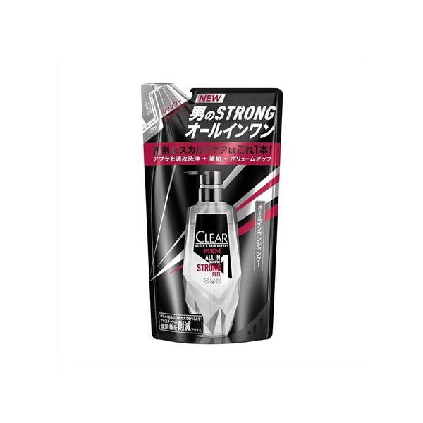 メール便 クリア　スカルプ＆ヘア　エキスパート　オールインワンシャンプー　ストロングフィール　つめかえ用　280g入り ・メール便にて発送致します