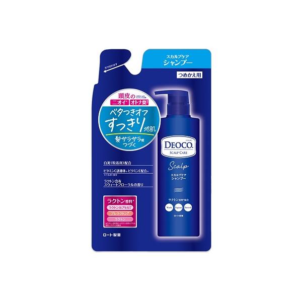 メール便 デオコ　スカルプケアシャンプー　つめかえ用　スウィートフローラルの香り　370ml入り ・メール便にて発送致します