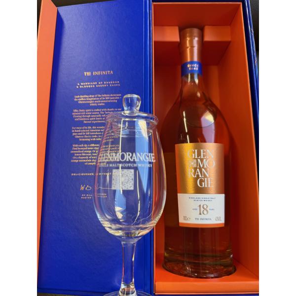 グレンモーレンジィ18年 箱付＋テイスティンググラス付 : 東京築地