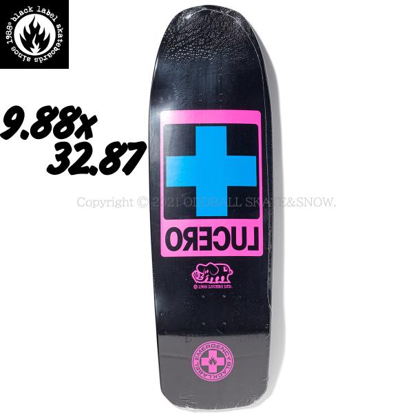 BLACK LABEL LUCERO CROSS CUSTOM SHAPE 10.0×32.875 ブラック