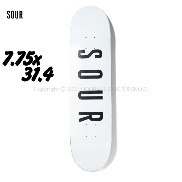 サワー ソリューション 7.75インチ スケボー デッキ SOUR SOLUTION