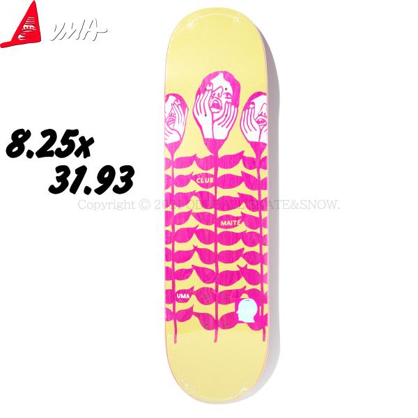UMA 8.25インチ ABNORMAL GROWTH MAITE 8.25 ウーマ スケートボード