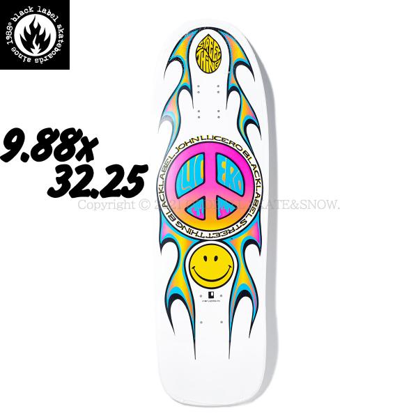 ブラックレーベル　ブラスト　デッキ BLACKLABEL - label sliced and diced - 9inch x