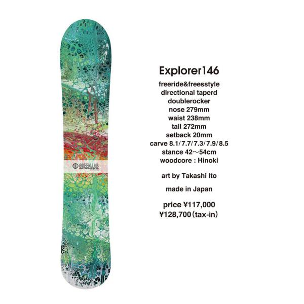 22-23 GREEN LAB EXPLORER 146 グリーンラボ エクスプローラー