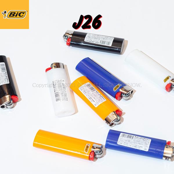 BIC J26 レギュラーライター ビック ライター 使い捨てライター イソブタンガスライター