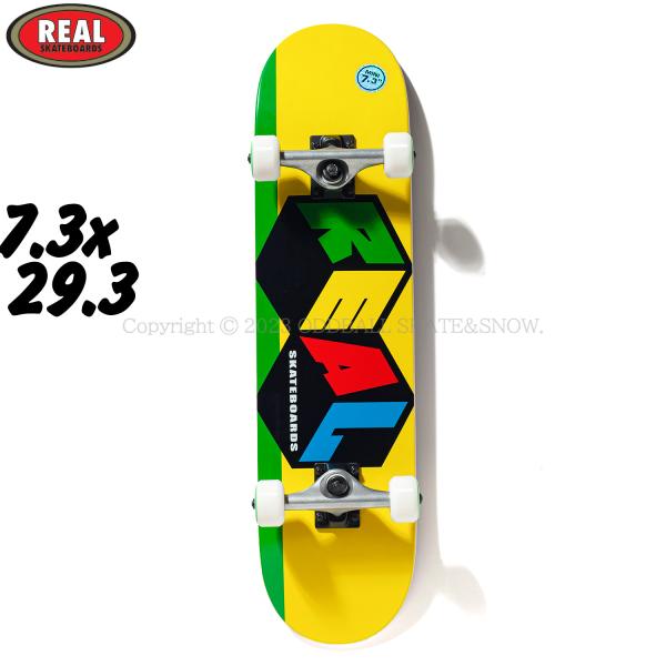 キッズ スケボーコンプリート 7.3 完成品 REAL CITY BLOCKS COMPLETE