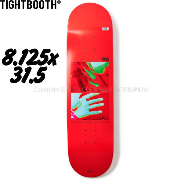 TBPR 8.125インチ CHROMOPHOBIA 02 タイトブース スケボー デッキ