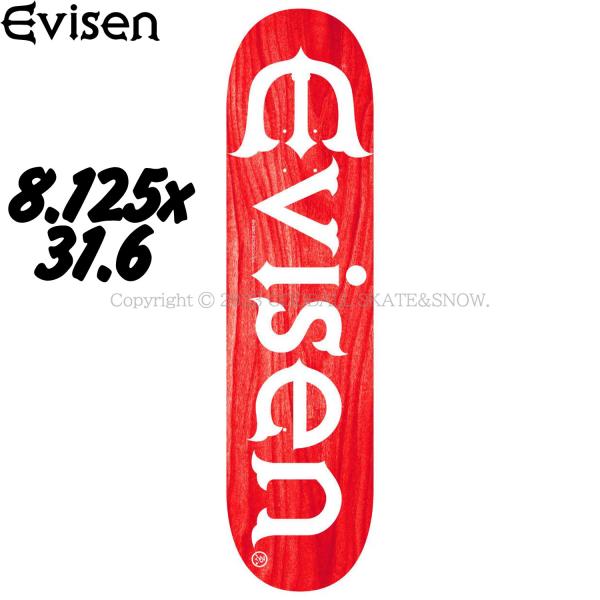 EVISEN 8.125インチ EVI-LOGO RED DEEP CONCAVE エビセン スケートボード ゑ スケボー デッキ : ODDBALL SKATE&SNOW - 通販 - Yahoo!ショッピング EVISEN 8.125インチ EVI-LOGO RED DEEP CONCAVE エビセン スケートボード ゑ スケボー デッキ : ODDBALL SKATE&SNOW - 通販 - Yahoo!ショッピング