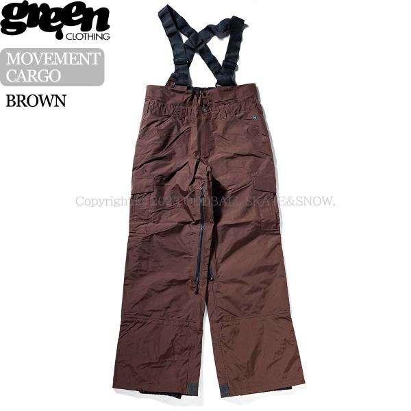 グリーンクロージング　22-23ムーブメントカーゴ　ブラック　M oddball-skate-snow_7124