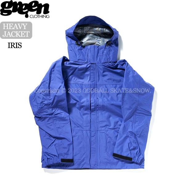 green 23-24 GREEN CLOTHING HEAVY JACKET Iris グリーン green 23-24 GREEN CLOTHING HEAVY JACKET Iris グリーン