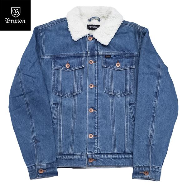 BRIXTON（ブリクストン） BRIXTON CABLE SHERPA DENIM JACKET worm