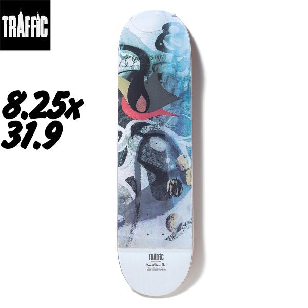 トラフィック 8.25インチ スケボー デッキ TRAFFIC COAKLEY ARTIST