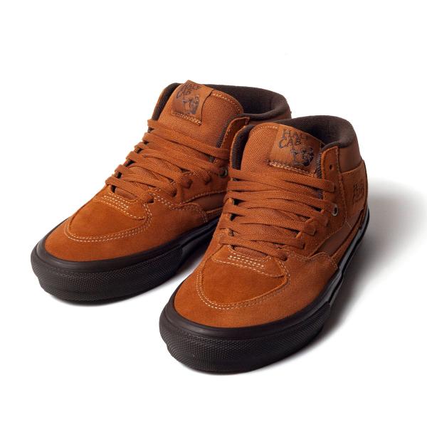 VANS SKATE HALF CAB Golden Brown Gum VN0A5FCDCL6 バンズ スケート ハーフキャブ スニーカー