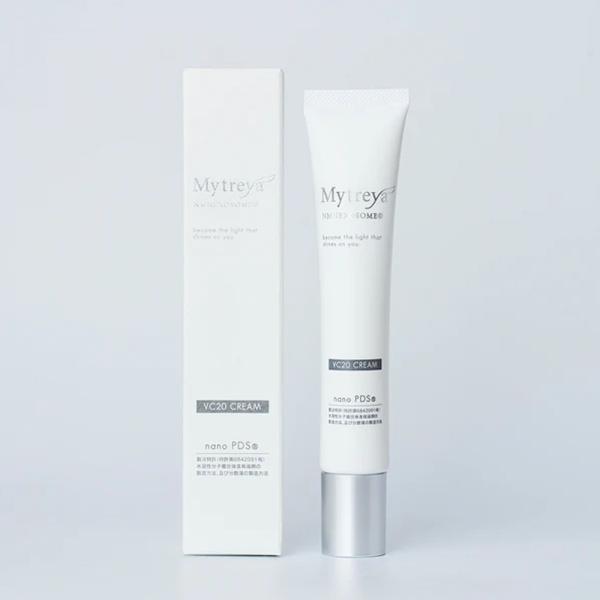 フェイスクリーム Mytreya VC20 CREAM 30g ビタミンC nanoPDS スキンケア エイジングケア セラミド ヒアルロン酸 エクソソーム NMN レチノール誘導体 敏感肌