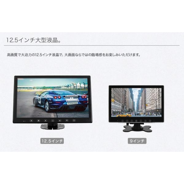 リアモニター オンダッシュモニター Hdmi入力端子搭載 12 5インチ車載モニター 取り付け場所に合わせて選べる4種のブラケット 12v 24v対応 Buyee Servicio De Proxy Japones Buyee Compra En Japon