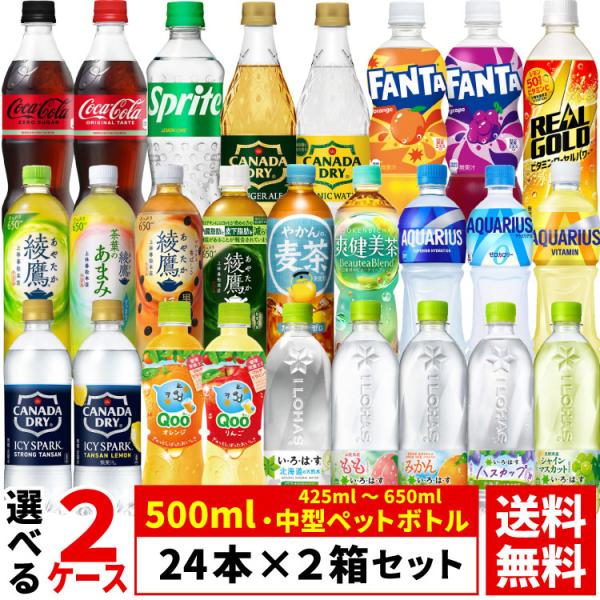 Coca Cola 【よりどり選べる 2ケース】コカ・コーラ 社製 500ml