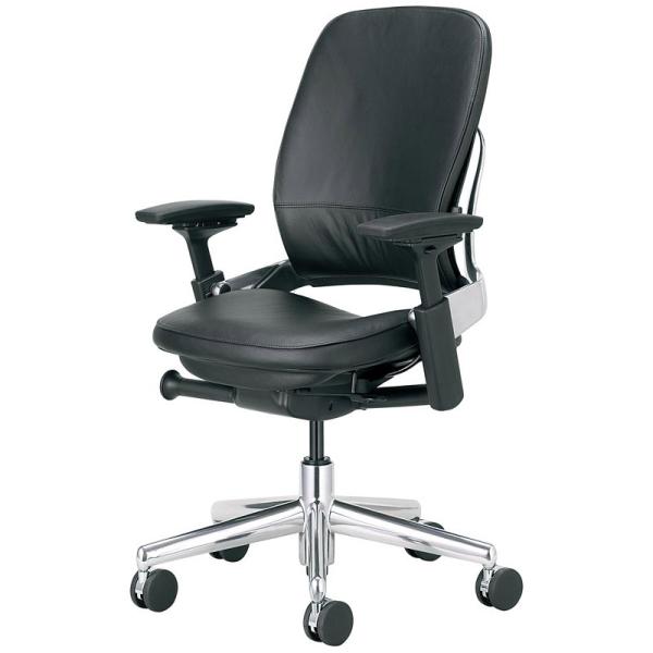 Steelcase　リープチェア　４Dアーム Leap オフィスチェアとワークスペースの設定 - Steelcase