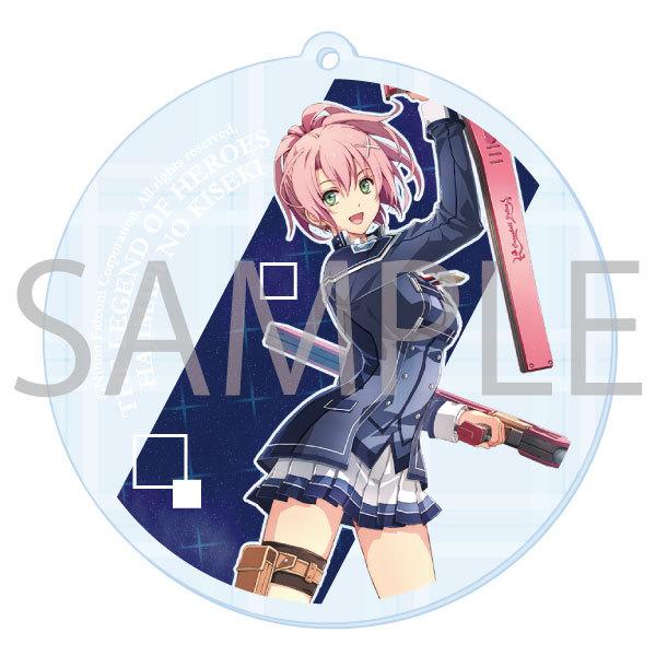 ホログラムアクリルキーホルダー 英雄伝説 創の軌跡 （ユウナ