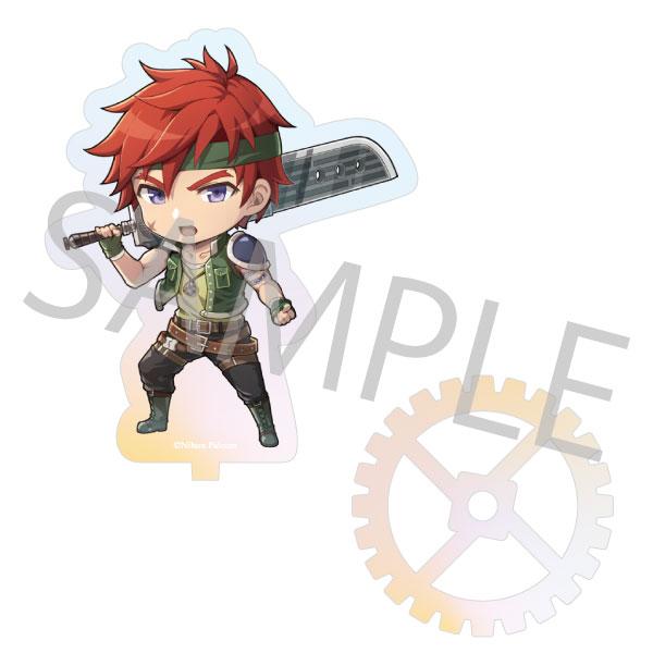 【商品について】オーロラアクリルを使用したアクリルスタンドです。背景が明るい所ではアクリル板が青やピンク、紫などに暗い所ではオレンジや黄色に見えたりと角度やまわりの環境によりアクリルの色が玉虫色に変化します。本体素材：アクリル サイズ（単位...