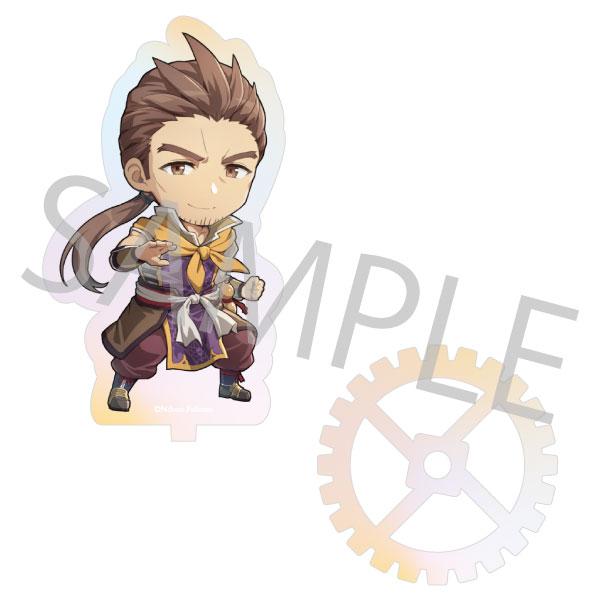 【商品について】オーロラアクリルを使用したアクリルスタンドです。背景が明るい所ではアクリル板が青やピンク、紫などに暗い所ではオレンジや黄色に見えたりと角度やまわりの環境によりアクリルの色が玉虫色に変化します。本体素材：アクリル サイズ（単位...