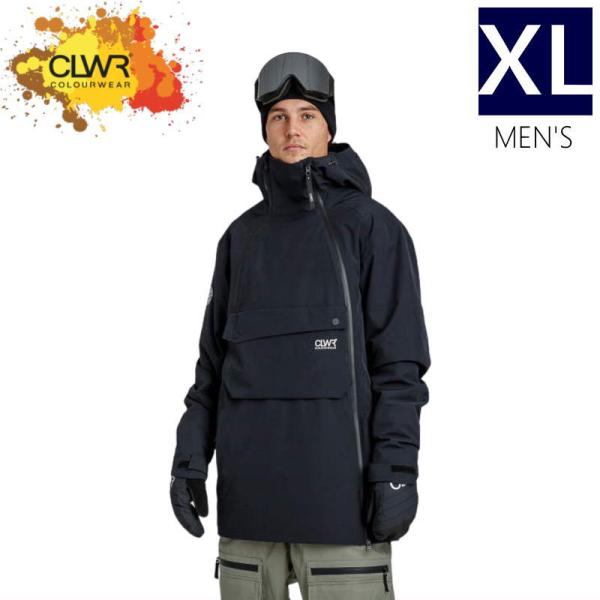 CLWR（カラーウェア） ○ CLWR Foil Anorak JKT BLACK XLサイズ メンズ