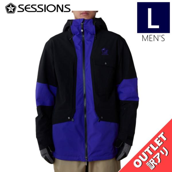 アウトレット】23-24 SESSIONS SCOPE SHELL JKT カラー:PURPLE L アウトレット】23-24 SESSIONS SCOPE SHELL JKT カラー:PURPLE L