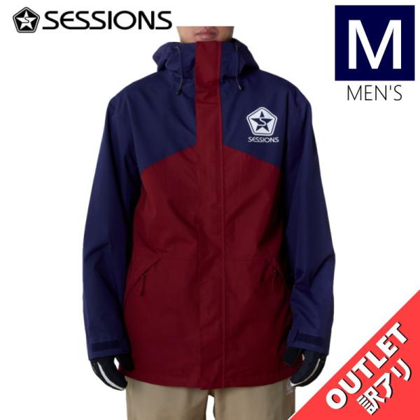 アウトレット】23-24 SESSIONS VITAL JKT カラー:BRICK RED M アウトレット】23-24 SESSIONS VITAL JKT カラー:BRICK RED M