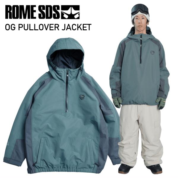 ROME SDS ◎ 24-25 OG PULLOVER JACKET ASH GREEN XLサイズ