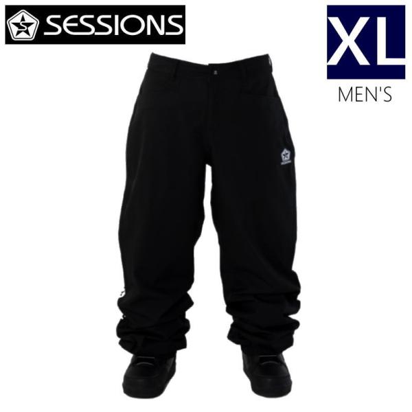 SESSIONS ○ BRACKET JOGGER PANT BLACK XLサイズ セッションズ SESSIONS ○ BRACKET JOGGER PANT BLACK XLサイズ セッションズ