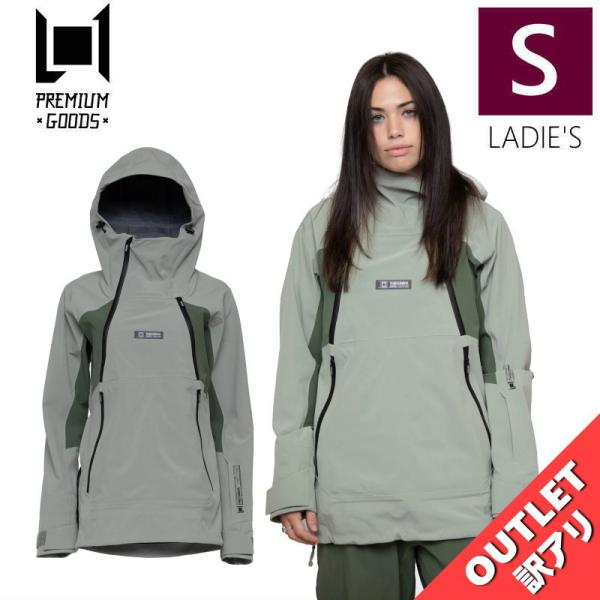 L1 スノーボードウエア レディース M 686/シックスエイトシックス レディース 撥水パーカー M3WNCS304