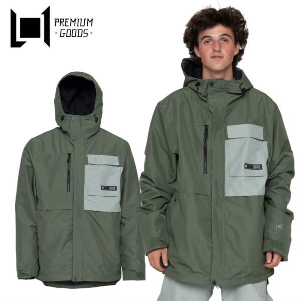 L1 ○ L1 RANKIN JKT THYME SHADOW エルワン ランキン ジャケット
