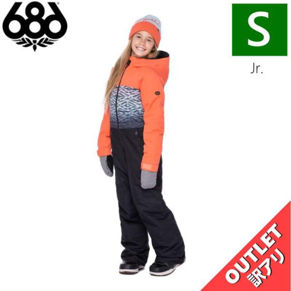 686 【OUTLET】 GIRLS SHINE ONE-PIECE HOT CORAL FADE CLRBLK S 686 【OUTLET】 GIRLS SHINE ONE-PIECE HOT CORAL FADE CLRBLK S