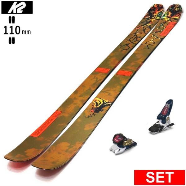 パウダー＆フリースタイルで楽しめるオールマウンテンツインチップ抜群の浮力を持つ110mmのセンター幅と扱いやすい軽量な構造のツインチップでパウダーやゲレンデをスタイルにとらわれず楽しむことができる１台。スイングが軽く、タイトな場面でも高い操...