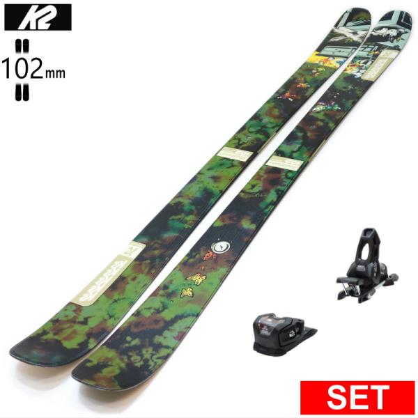 浮力とエッジコントロールを両立する102ｍｍのセンター幅とパウダーや地形にしなやかに対応するソフトなトップとテール。軽量なスイングウェイトで場面を選ばずスムーズなフリーランが楽しめるオールマウンテンツインチップスキーです。軽快な乗り心地でパ...