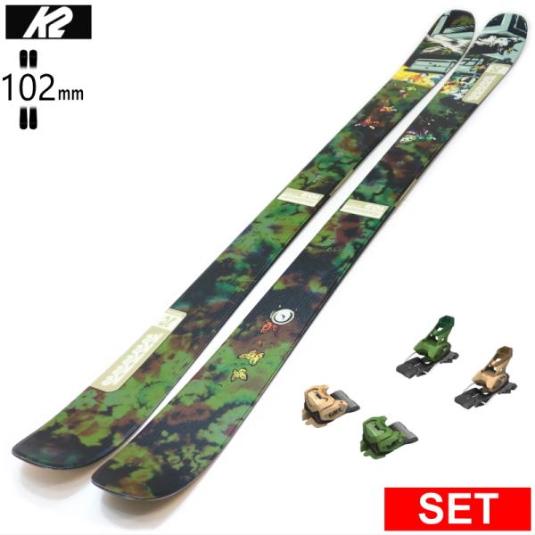 浮力とエッジコントロールを両立する102ｍｍのセンター幅とパウダーや地形にしなやかに対応するソフトなトップとテール。軽量なスイングウェイトで場面を選ばずスムーズなフリーランが楽しめるオールマウンテンツインチップスキーです。軽快な乗り心地でパ...