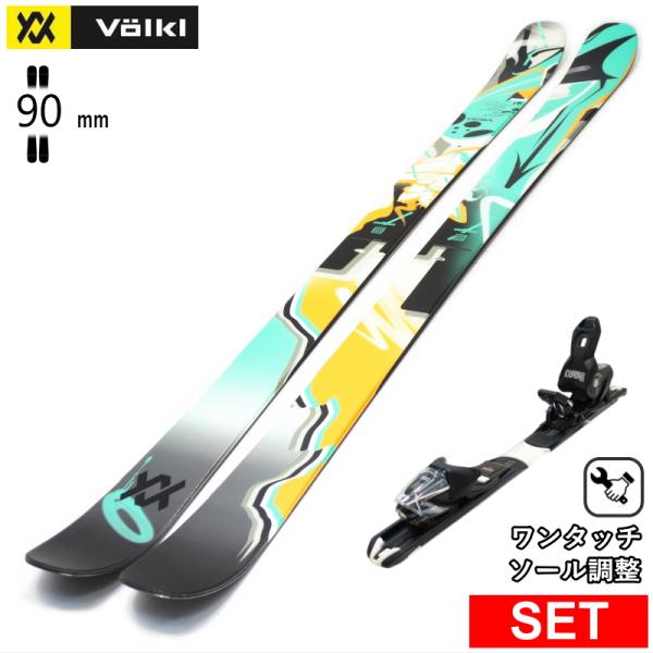 整地を中心にキレのあるターンを楽しめる90ｍｍのセンター幅とハリのあるフレックスが特徴のツインチップスキー。スロープスタイルのコンペ系ハイエンドモデルになりますが、持ち前の軽量なスイングと安定感で自在なターンを描いてカービングをフリースタイ...