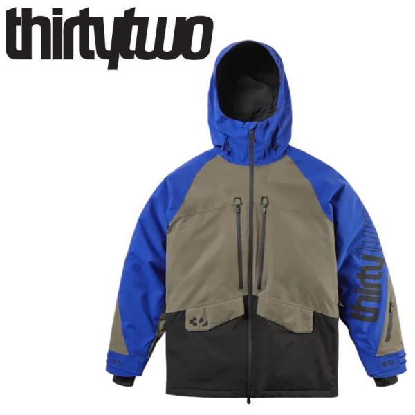 25-26 THIRTYTWO LASHED INSULATED JACKET カラー:BLUE サーティツー ジャケット JKT メンズ スノーボード スキー スノボウェア ★ 型落ち 旧モデル 日本正規品