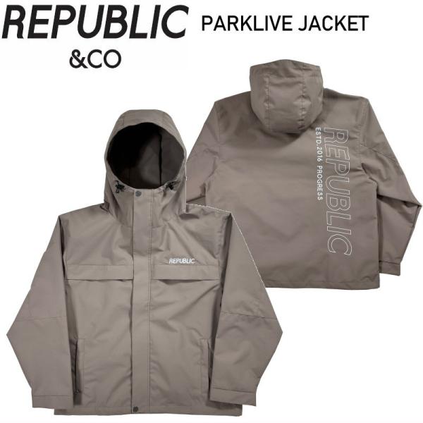 ☆ 25-26 REPUBLIC PARKLIVE JACKET カラー:MOCHA リパブリック スノボ