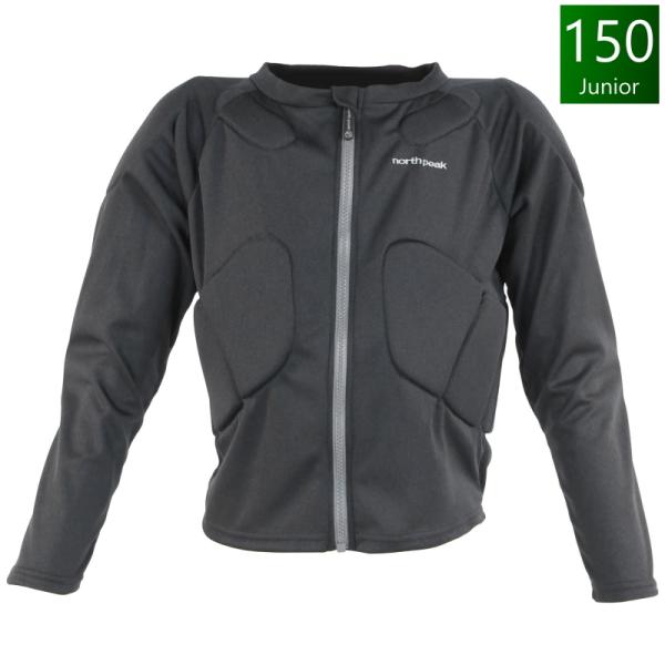 NORTHPEAK ノースピーク NP-1606 JUNIOR BODY PROTECTOR ボディープロテクター BK 上半身  雪遊び ジュニア 子ども off-1_309000231000
