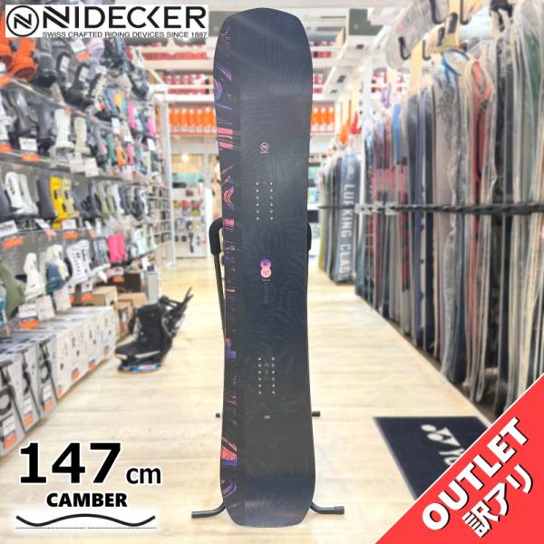 スノーボード 板 型落ち 25-26 NIDECKER VENUS PLUS 147cm ナイデッカー  ヴィーナスプロアウトレット