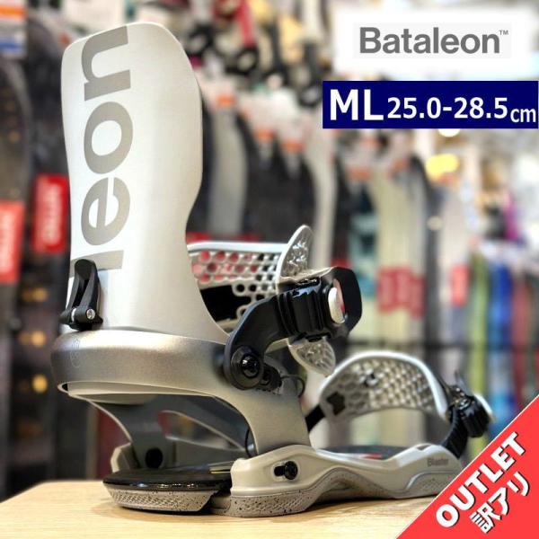 【OUTLET】 25-26 Bataleon Blaster AW カラー:ELEPHANT M/Lサイズ バタレオン スノーボード バインディング ビンディング