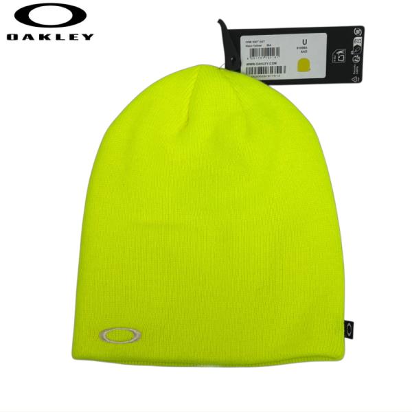 ☆ 27 OAKLEY FINE KNIT HAT カラー:NEON YELLOW ビーニー ニット帽 キャップ スノーボード スノボ スキー