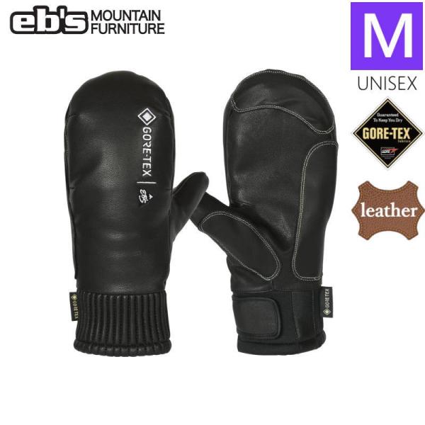 ☆26-27 EB'S CARVING MITT カラー:BLACK  Mサイズ エビス  スキー スノーボード