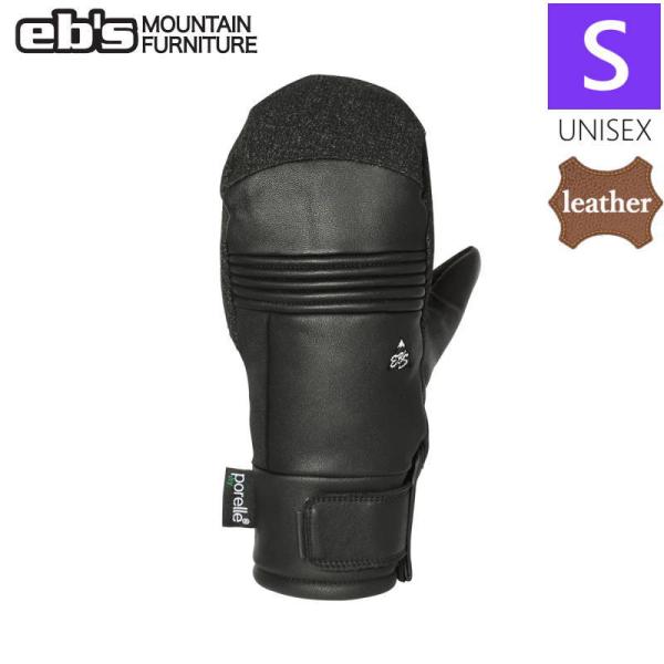 ☆26-27 EB'S CARVING MITT STRONG カラー:BLACK  Sサイズ エビス  スキー スノーボード