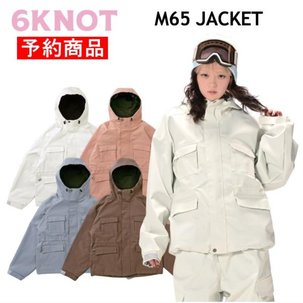 レディーススノーボードウェア 6KNOT シックスノット CHECK スノーボード ウェア ジャケット