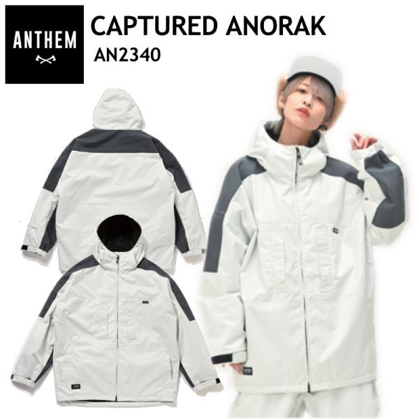 ○ 23-24 ANTHEM CAPTURED JACKET WHITE STEEL GRAYAN2340 アンセム