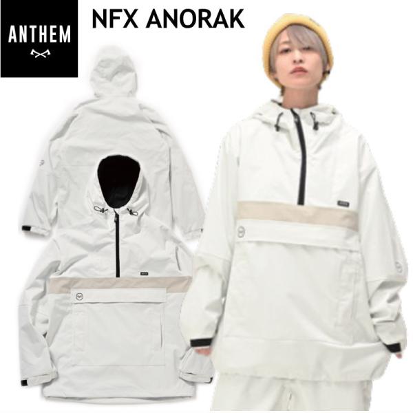 ◎ 24-25 ANTHEM NFX ANORAK JKT OFF WHITE AN2441 アンセム