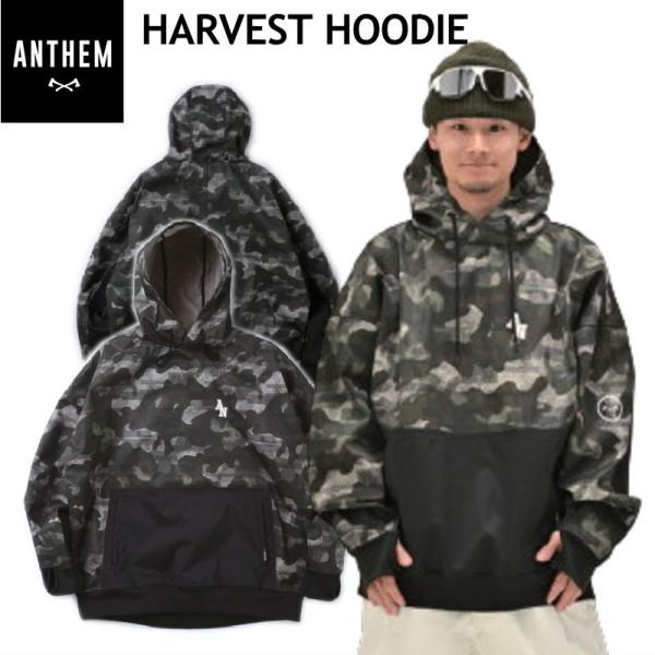 ◎ 24-25 ANTHEM HARVEST HOODIE SQUARE CAMO AN2451 アンセム